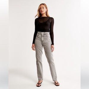 Abercrombie Ultra High Rise 90s Straight